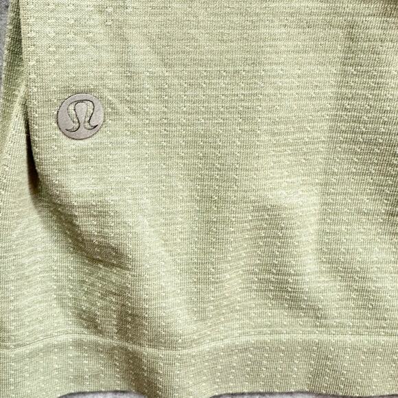 Lululemon Metal Vent Tech Short Sleeve 2.0 Olive Green Approx. Large - Picture 4 of 5